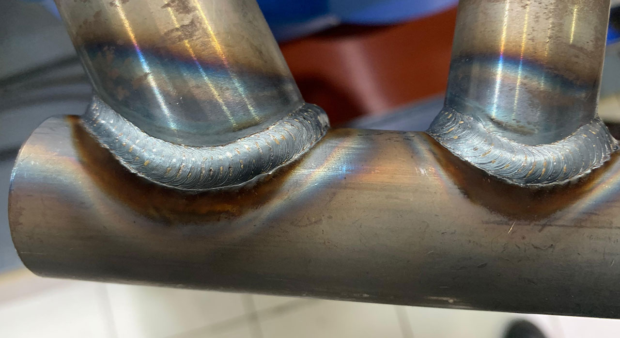 Weld seam – SKS MMT-X welding process Weld seam – SKS MMT-X welding process