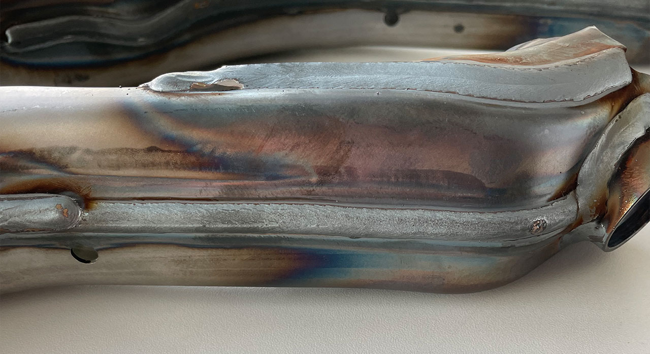 Weld seam – SKS MMT-X welding process Weld seam – SKS MMT-X welding process