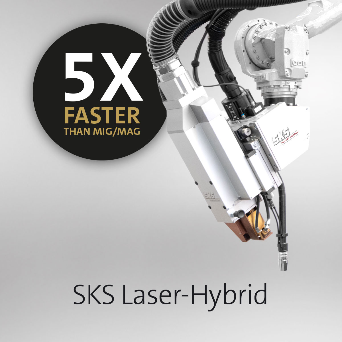 SKS Laser-Hybrid: new possibilities at five times faster welding speed